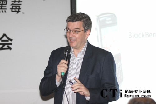 RIM公司中國(guó)區(qū)總裁謝國(guó)睿先生 致辭